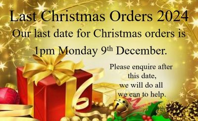 Last Christmas Orders Date 2024